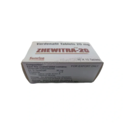 Zhewitra 20mg Tablet 1