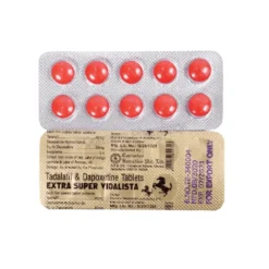 Extra Super Vidalista 100mg Tablets Blister Packaging