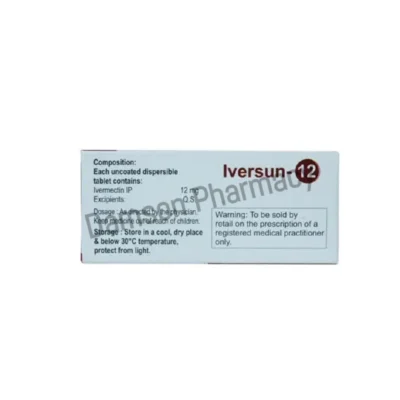 Iversun 12mg Ivermectin Tablets 2