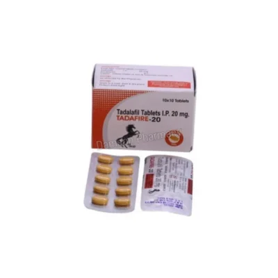 Tadafire 20mg Tadalafil Tablets 1