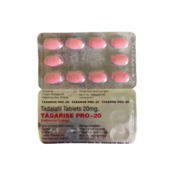Tadarise Pro 20mg Front & Back Strip Image
