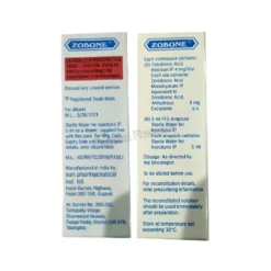 Zobone 4mg Injection Packaging