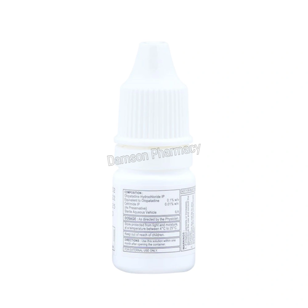 Olopat Eye Drops Bottle Back Image