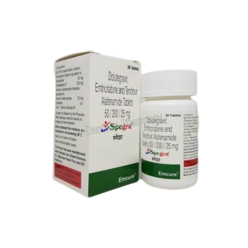 Spegra Tablets Packaging View