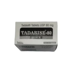 Tadarise Black 80mg Front Box Image