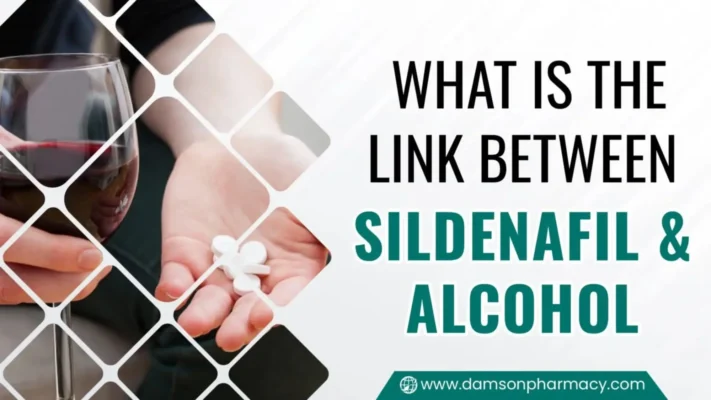 What is the link between Sildenafil and Alcohol