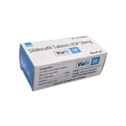 Viafil 50mg Sildenafil Box Image
