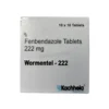 Wormentel 222mg Fenbendazole Tablets