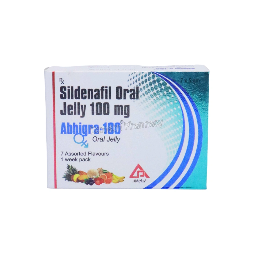 Abhigra 100mg Sildenafil Oral Jelly Box