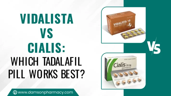 Vidalista vs Cialis: Compare both Tadalafil Tablets