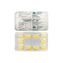 Carefil CT 20mg Front & Back Strip View