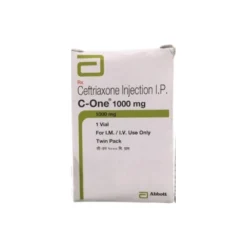 Ceftriaxone 1gm Box Packaging