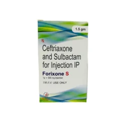 Ceftriaxone & Sulbactam 1.5gm Box Packaging
