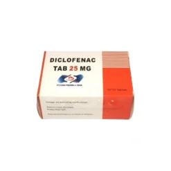 Diclofenac 25mg Box Packaging
