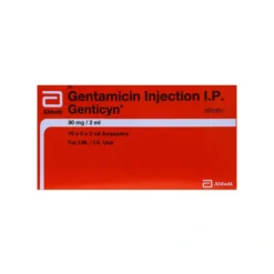 Gentamicin 20mg Box Front Image