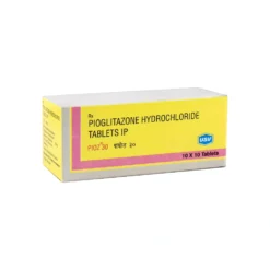 Pioglitazone 30mg Box Packaging